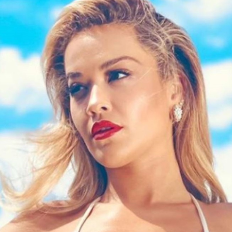  ريتا اورا Image courtesy of IG (Rita Ora and Rob Zangardi)