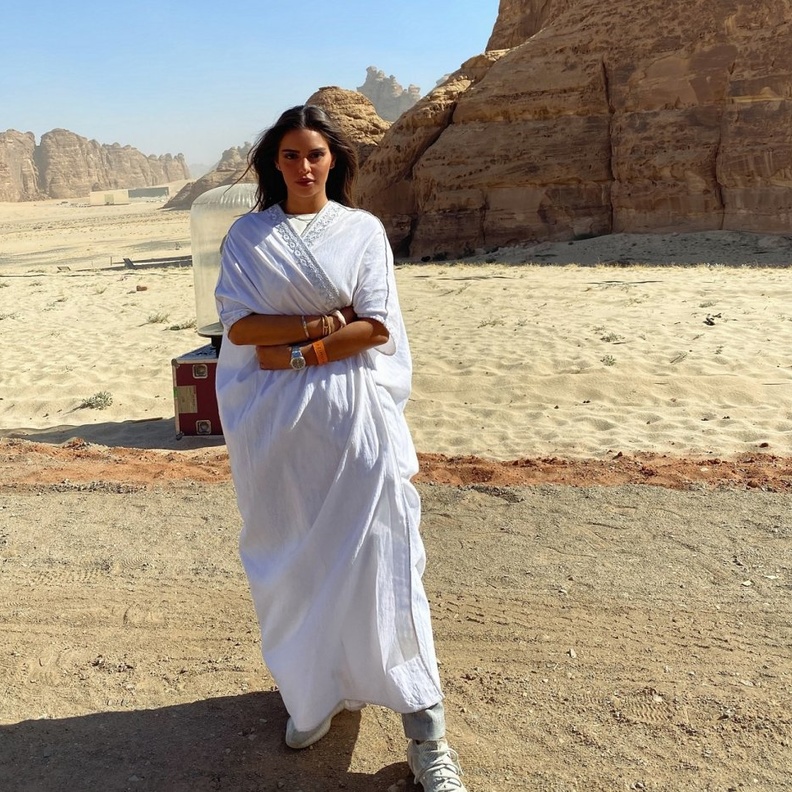 رائدة الأعمال ومصممة الأزياء السعودية رشا الرفاعي