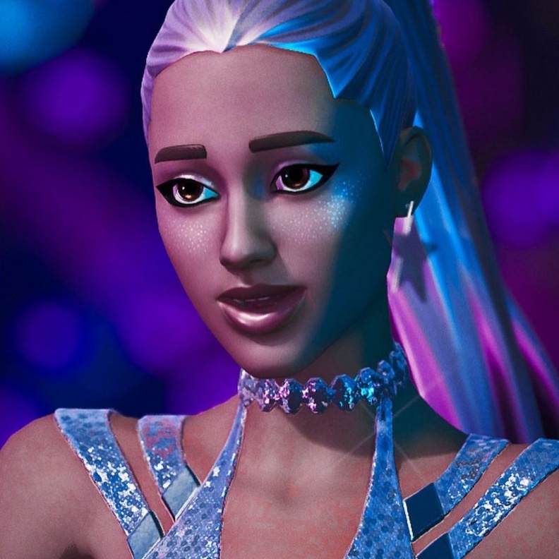 أريانا غراندي بطلة فورتنايت