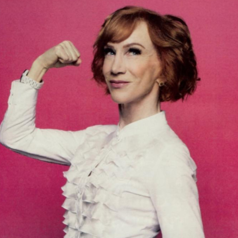 كاثي غريفين_ الصورة من حساب كاثي غريفين على إنستجرام