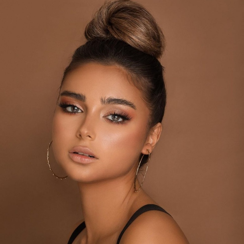  مكياج مشمشي لصاحبات البشرة السمراء من خبيرة المكياج ابرار الخاتم