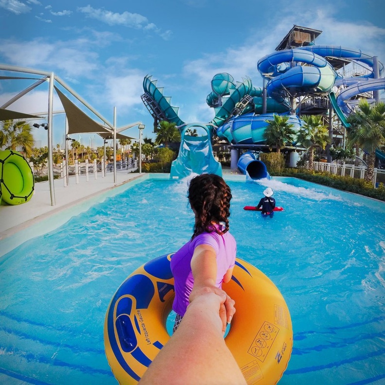 متنزه لاجونا المائي.. وجهة مثالية لعشاق الألعاب المائية في دبي - المصدر متنزه لاجونا المائي 