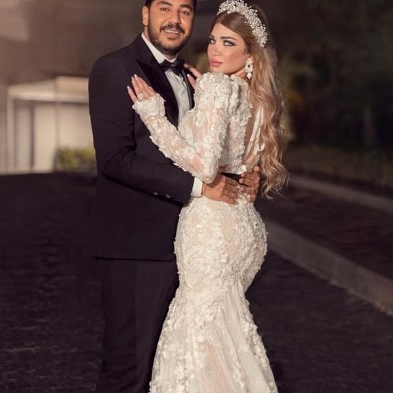 ياسمين الخطيب وزوجها