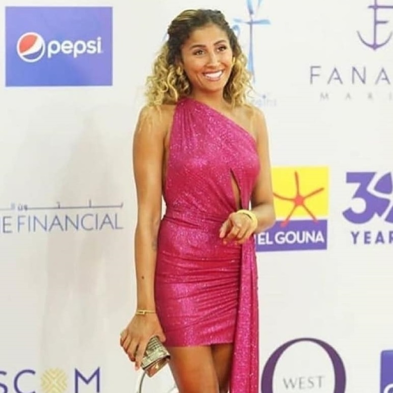 دينا الشربيني في مهرجان الجونة 