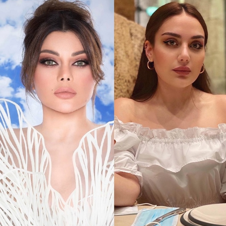 صور من حسابات هيفاء وهبي وابنتها زينب على انستجرام