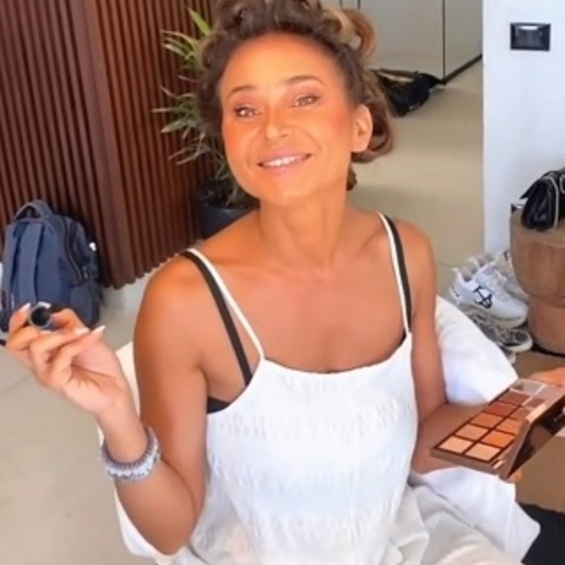 نيللي كريم من الاستعدادات النهائية لزفافها 