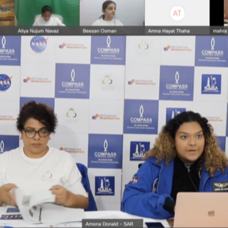 مرشدات الشارقة يتعرفن على أسرار علوم الفضاء في مخيم افتراضي معتمد من ناسا