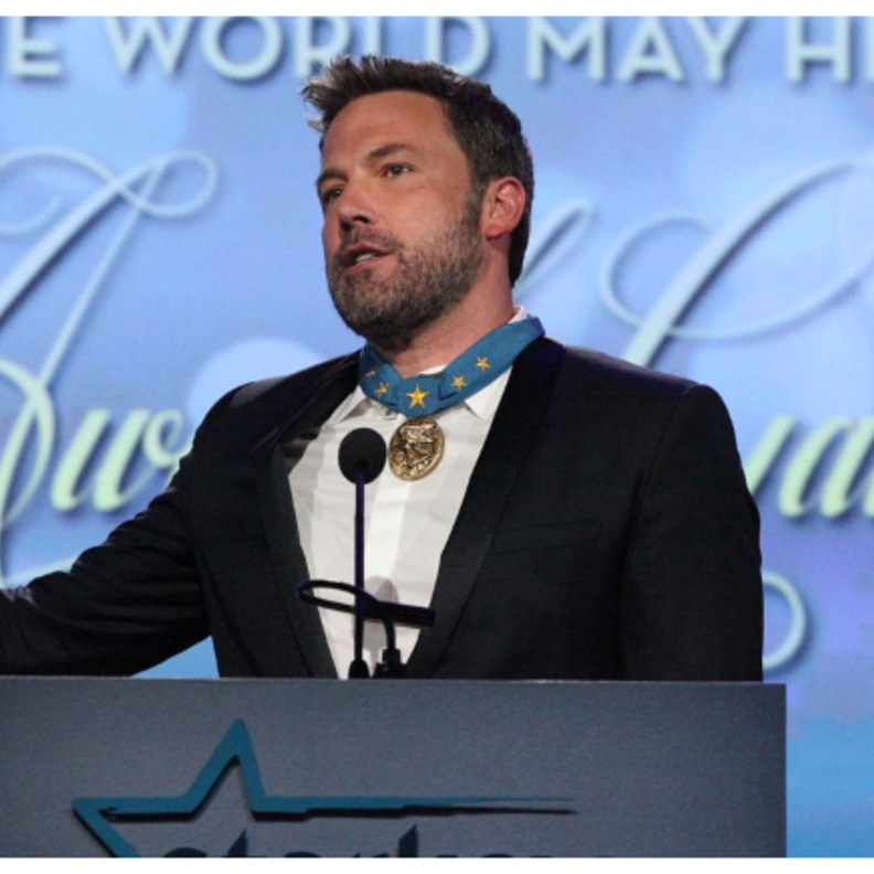 بن أفليك_ الصورة من حسابه على إنستجرام