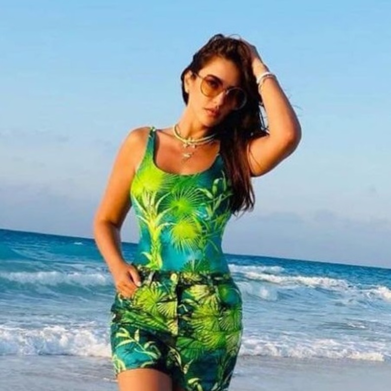 اطلالة درة المستوحاة من الطبيعة