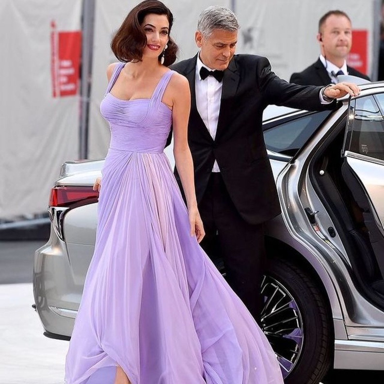 جورج كلوني Amal Alamuddin وأمل علم الدين George Clooney