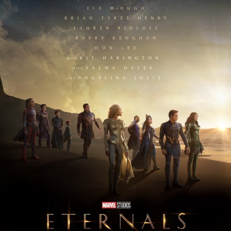بوستر Eternals من حساب مارفل على انستجرام