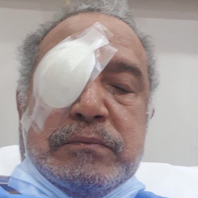 جاسم النبهان - الصورة من حساب الاعلامي نايف الشمري بانستجرام