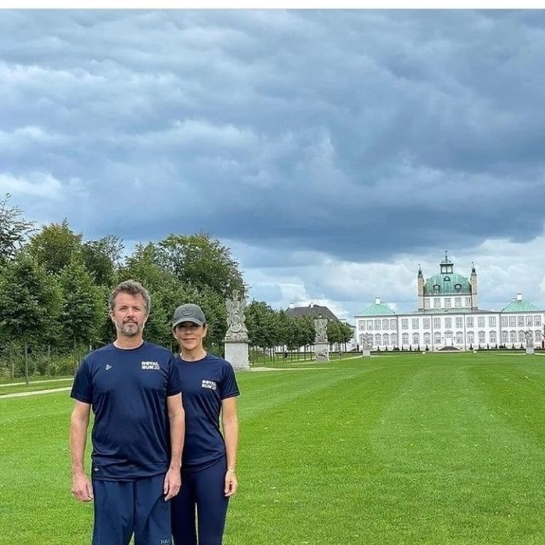 الأمير فريدريك والأميرة ماري يستعدان للمارثون السنوي