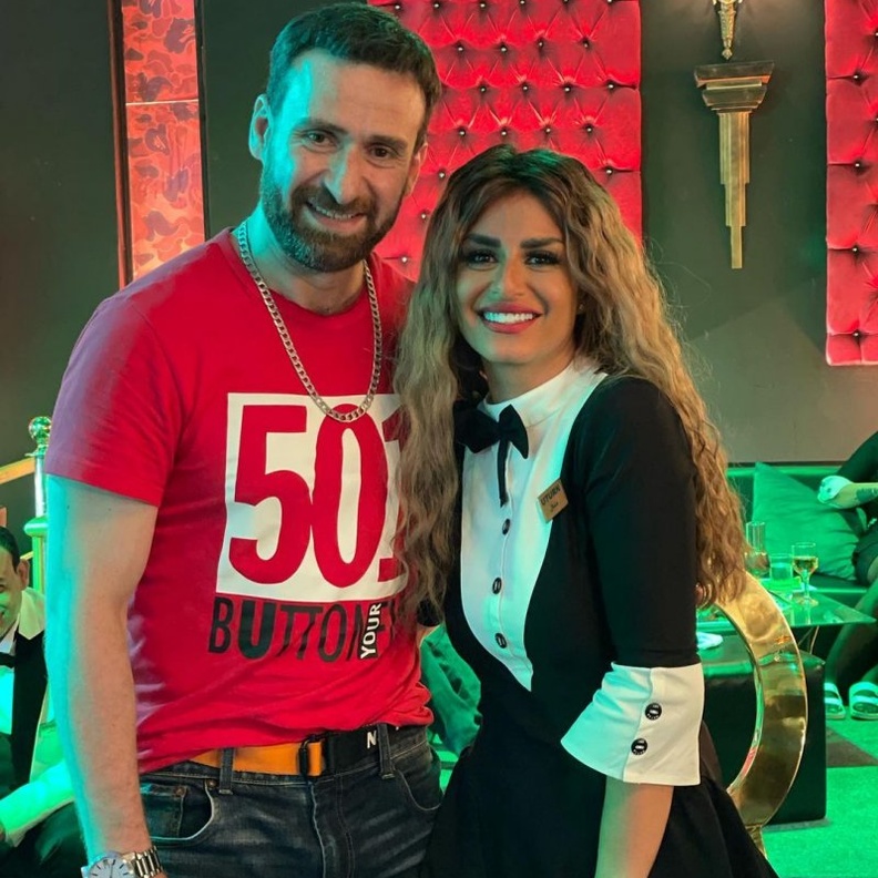 نضال الشافعي ومنة فضالي