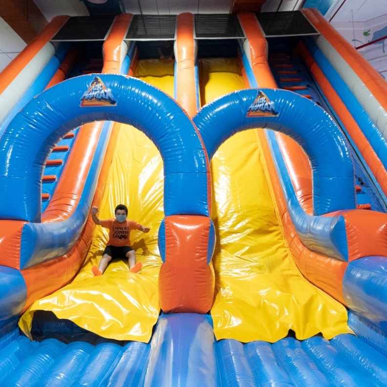 حديقة إير مانياكس الترفيهية.. مغامرات مثيرة وتجربة ترفيهية مميزة للصغار- المصدر حديقة إير مانياكس الترفيهية