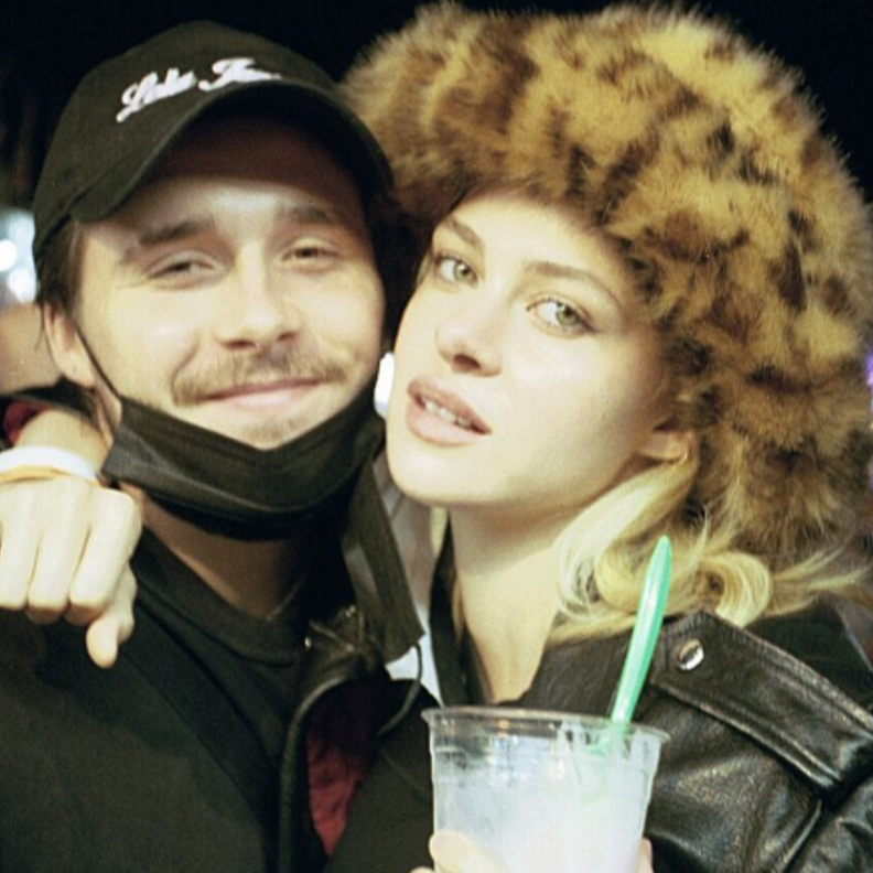 بروكلين بيكهام ونيكولا بيلتز في سهرة رومانسية- الصورة من حساب نيكولا بيلتز على إنستجرام