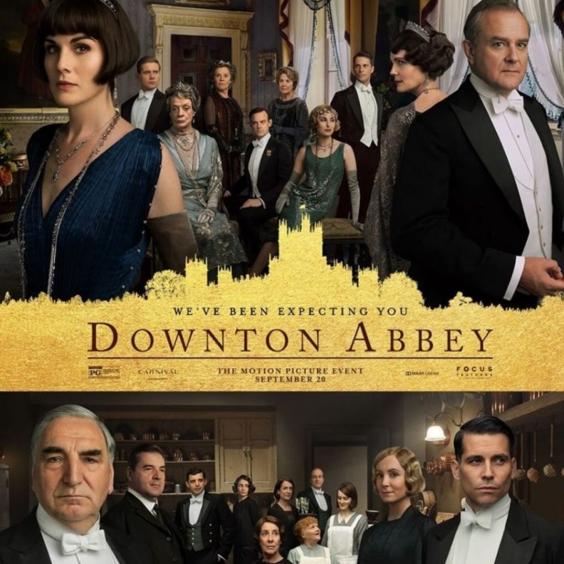 بوستر فيلم Downton Abbey_ الصورة من حساب الفيلم على إنستجرام