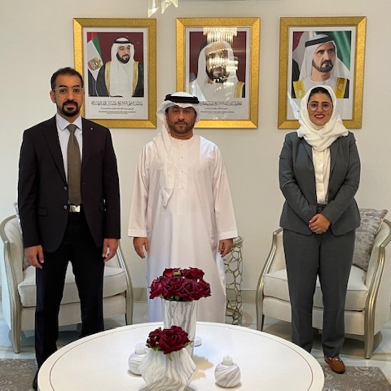 يوسف الزعابي سفير دولة الإمارات لدى غانا