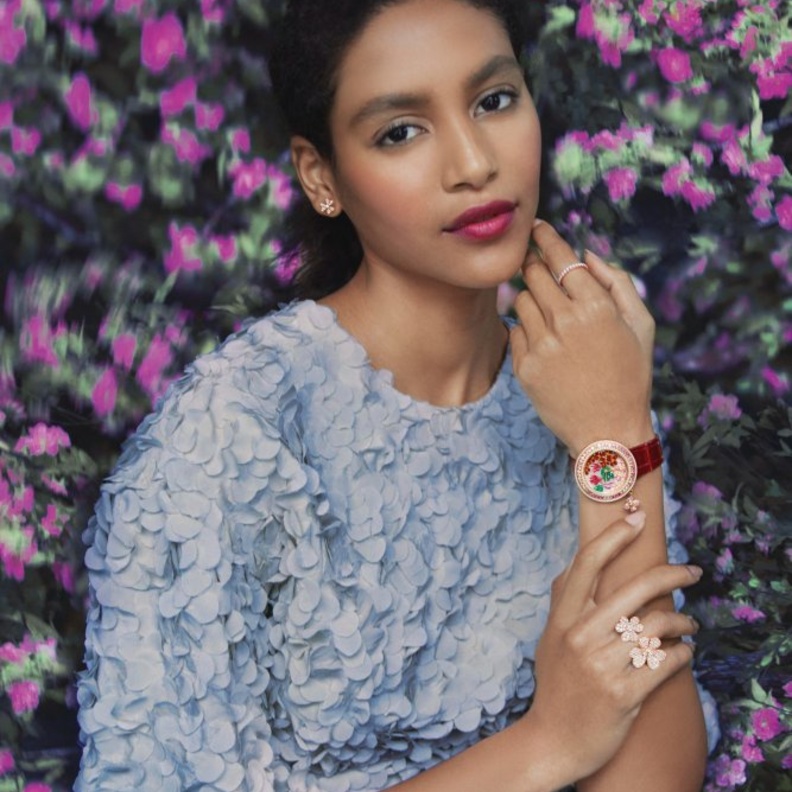 Flora.. اكتشفوا عالم الأزهار الخاص بدار  Van Cleef & Arpels