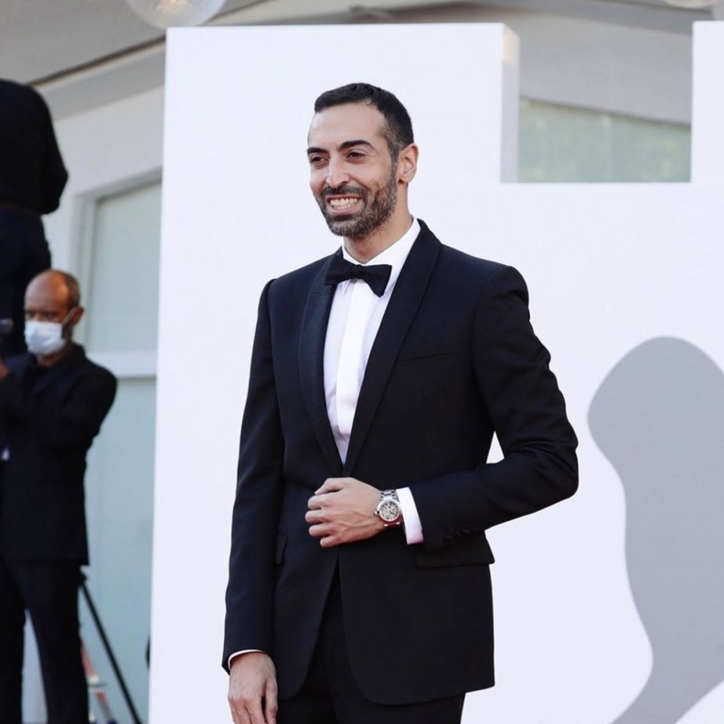محمد التركي يتألق بإطلالة رائعة في مهرجان البندقية السينمائي الدولي - المصدر حساب انستقرام محمد التركي