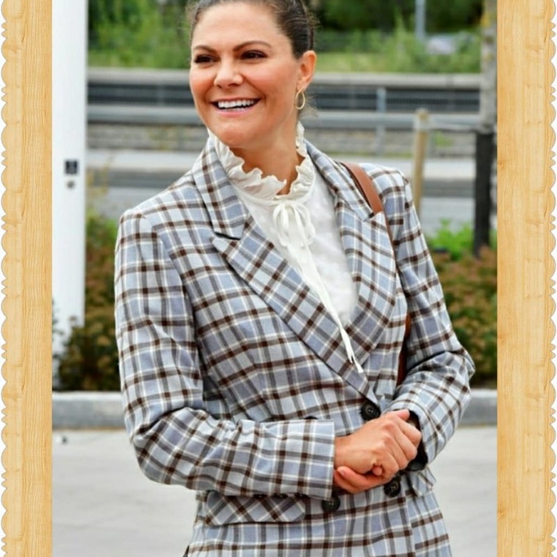 الأميرة فيكتوريا تزور مقاطعة فاستربوتن بمفردها بعد إصابة زوجها بنزلة برد