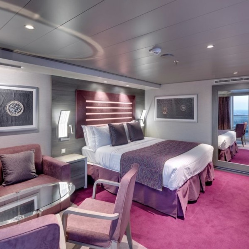 غرف الكروز الفاخرة - المصدر موقع seascanner