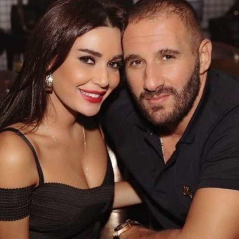 سيرين عبد النور تحتفل بذكرى زواجها