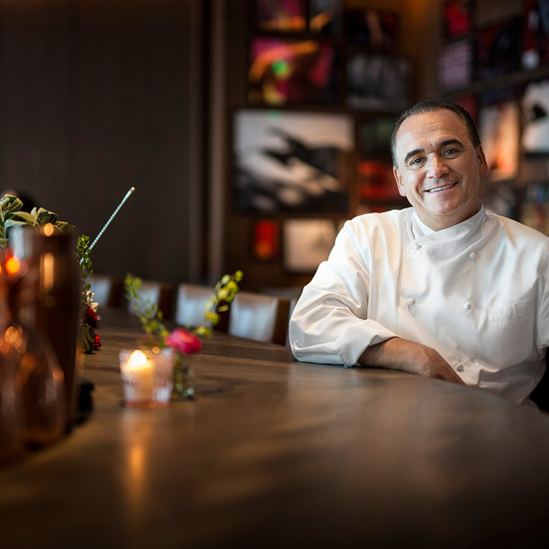 الشيف جان جورج  فونجريختن الحاصل على 3 نجوم ميشلان