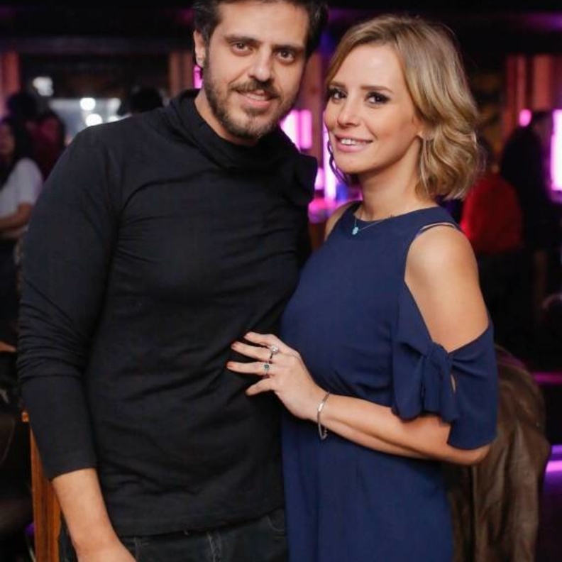 إيمان العاصى وطارق صبري