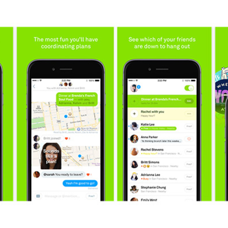 Free تطبيق يخبر أصدقاءك بأن لديك وقت فراغ للذهاب معهم