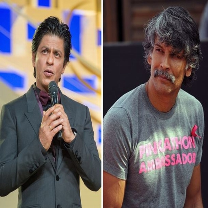 شاروخان (SHAH RUKH KHAN) وميلند سومان (MILIND SOMAN)