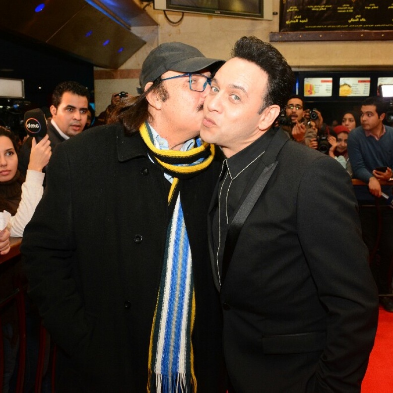 طلعت زكريا ومصطفى قمر