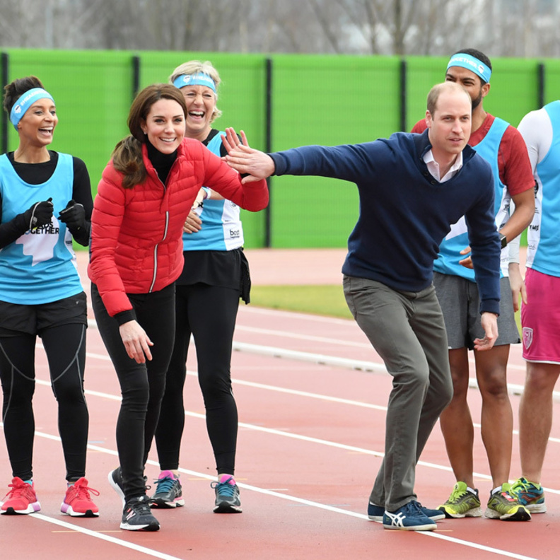 وليام وكيت هاري انضموا في ذلك اليوم إلى حوالي 150