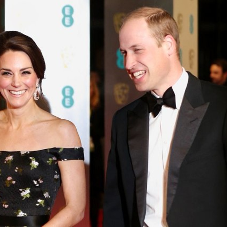 كيت ميدلتون والأمير وليام في حفل بافتا لعام 2017