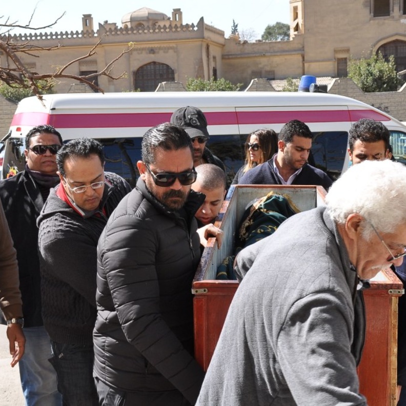 جانب من الجنازة