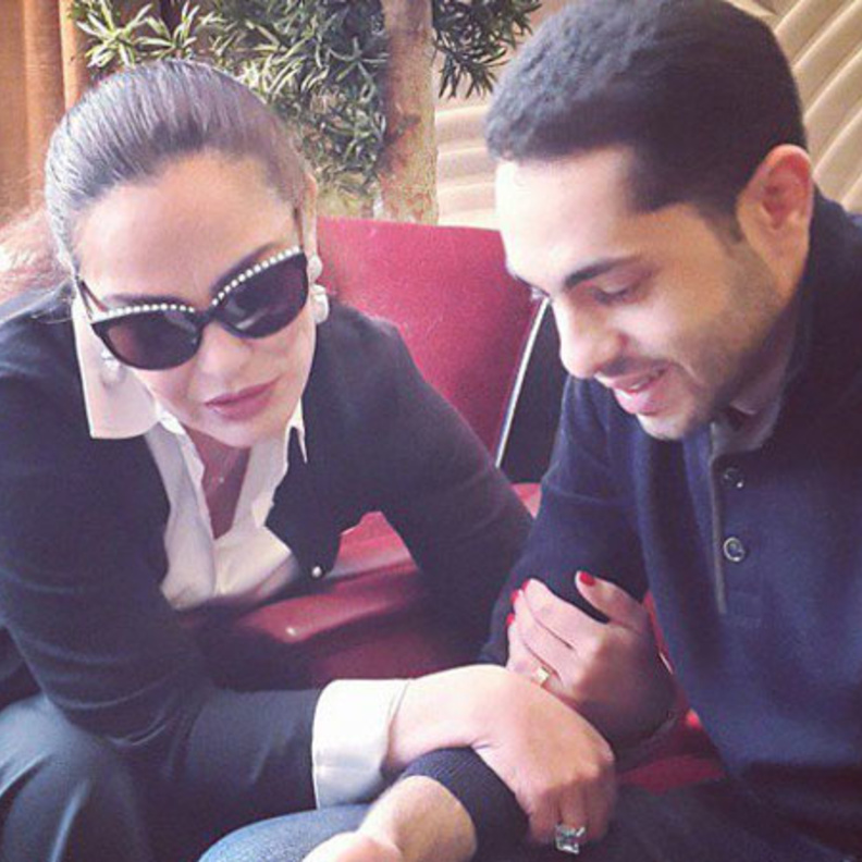 شيريهان وابن إسعاد يونس