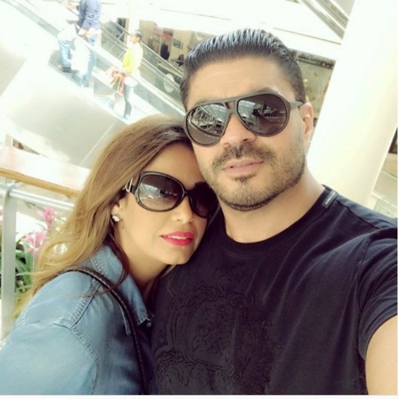 خالد سليم وزوجته 2017