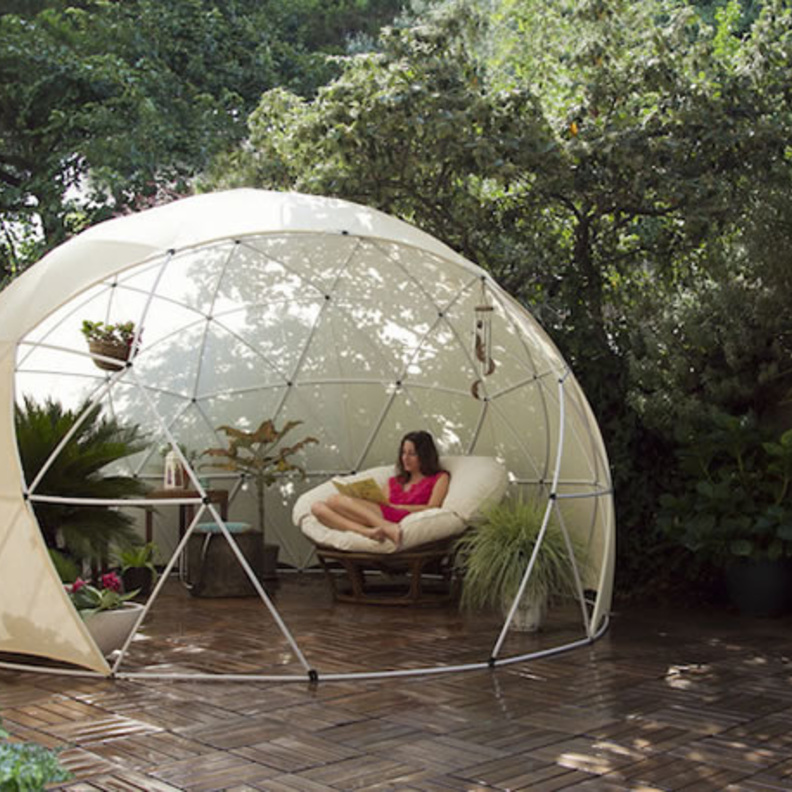 القبة الشفافة ملاذك الجميل في الحديقة!
