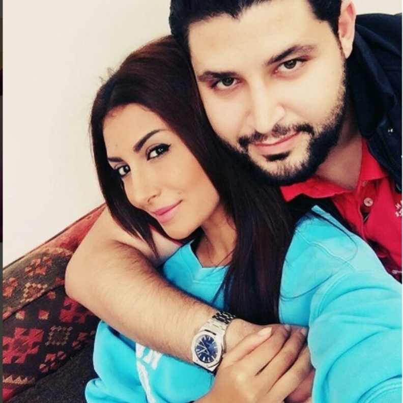 رويدا عطية خلال حفل خطوبتها