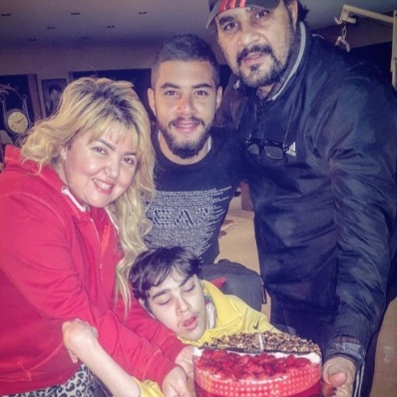 عيد ميلاد نجل مها احمد