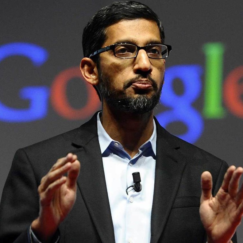 ربط حساب ساندر بيتشاي بموقع تويتر