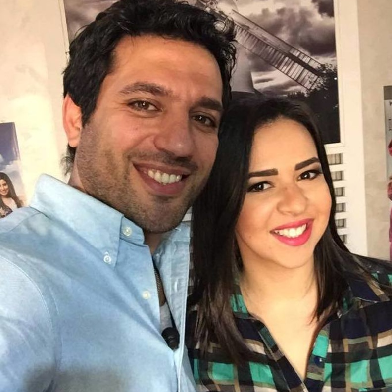 حسن الرداد مع ايمي سمير غانم