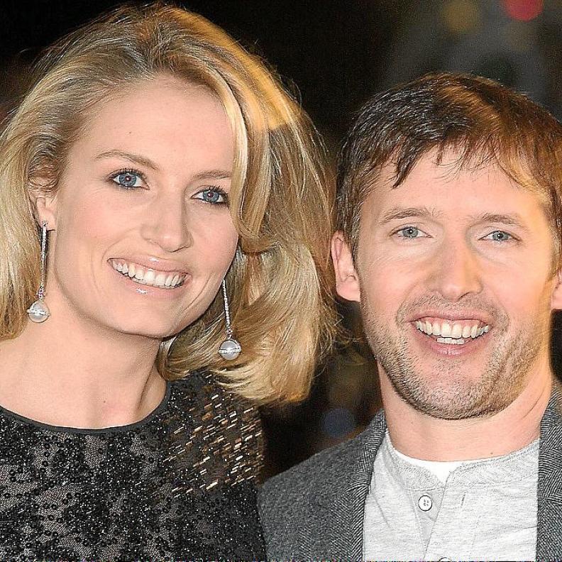 زواج الفنان العالمي جيمس بلانت