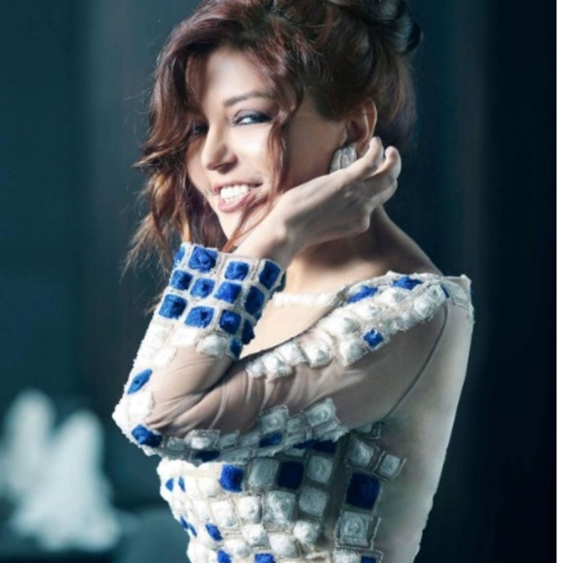 سميرة سعيد وابنها