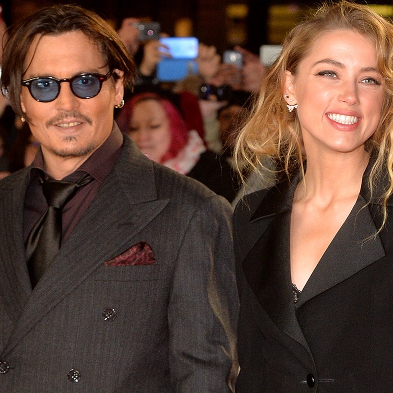 جوني ديب وآمبير هيرد