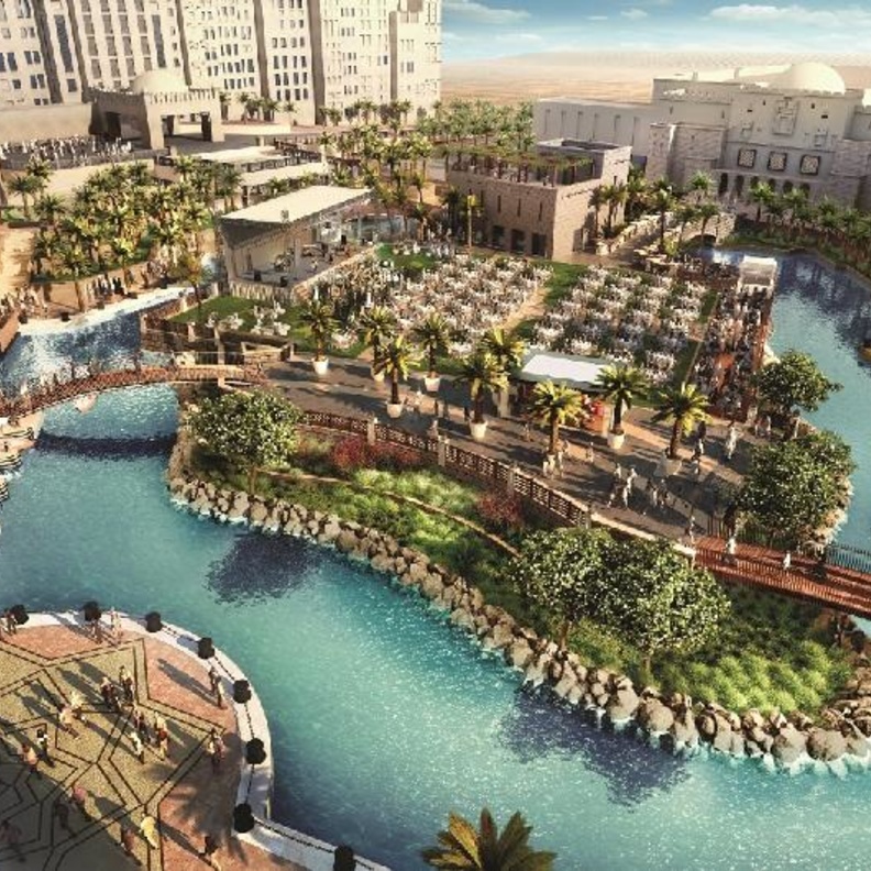 جزيرة القلعة في مدينة جميرا ..مساحة فندقية جديدة للفعاليات