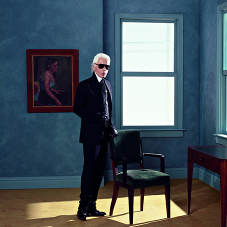A Visual Journey معرض صور Karl Lagerfeld في باريس