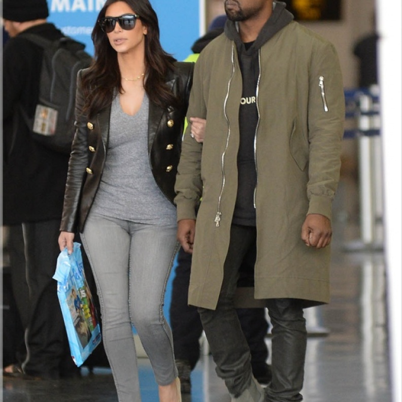 kim kardashian and kanye west 