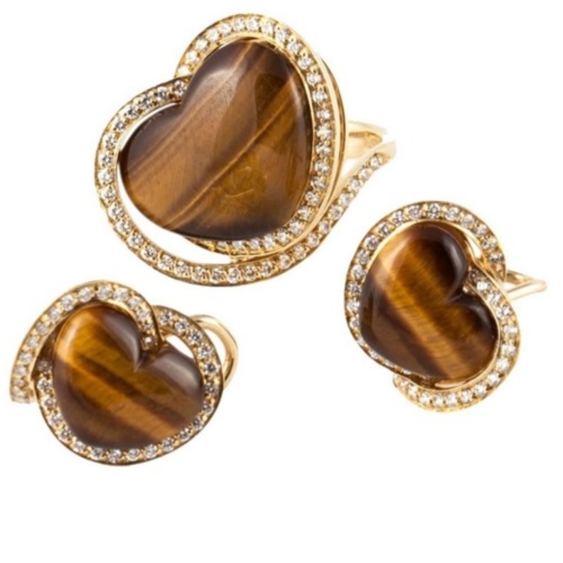 حجر عين النمر في ساعة ايبيل 