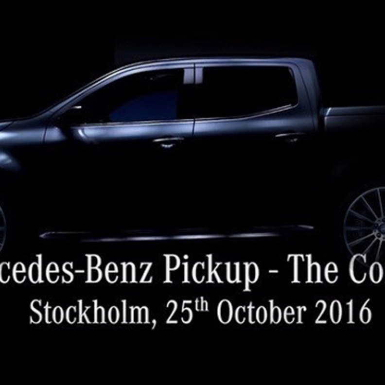 بيك آب جديد من شركة "مرسيدس